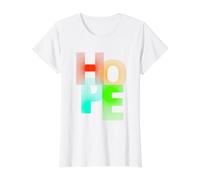 Lettrage inspirant l'espoir, Design Minimaliste élégant, Jésus T-Shirt Graphique avec Valeur