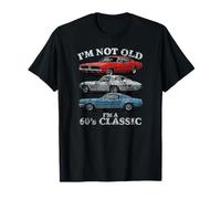 Lettrage Lumineux « I'm Not Old I'm A 60's Classic Cars » T-Shirt