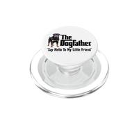 Lettrage Noir The Rottweiler Dogfather PopSockets PopGrip pour MagSafe