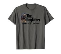 Lettrage Noir The Rottweiler Dogfather T-Shirt