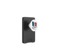 Lettrage Noir Vive la Résistance ! Free France 1940-1944 PopSockets PopWallet pour MagSafe