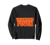 Lettrage rétro Valentine Fever Sweatshirt
