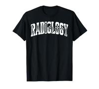 Lettrage Universitaire radiologique avec Anatomie squelettique T-Shirt