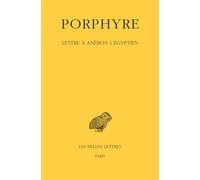 Lettre à Anébon l'Egyptien
