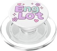 Lettre à Bulles Englot Mignonne Kawaii esthétique Typographie PopSockets PopGrip pour MagSafe