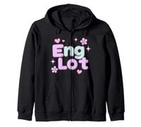 Lettre à Bulles Englot Mignonne Kawaii esthétique Typographie Sweat à Capuche