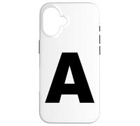 Lettre A - Costume Assorti pour Halloween et Spectacles dramatiques Coque pour iPhone 16