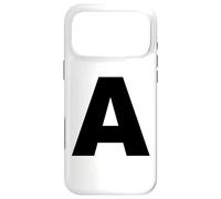 Lettre A - Costume Assorti pour Halloween et Spectacles dramatiques Coque pour iPhone 17 Pro Max