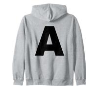 Lettre A - Costume Assorti pour Halloween et Spectacles dramatiques Sweat à Capuche