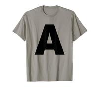 Lettre A - Costume Assorti pour Halloween et Spectacles dramatiques T-Shirt