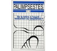 Lettre a l'esprit (de la). traduction ou adaptation ? Traduction ou adaptation ? Edition en deux volumes - Argan Aragon - Presses De La Sorbonne Nouvelle - broché - Etude