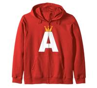 Lettre A | Lettre de l'alphabet | Initiale Sweat à Capuche