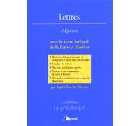 Lettre à Ménecée (Epicure)