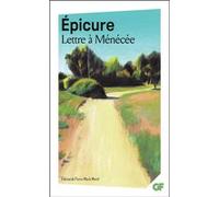 Lettre à Ménécée – Flammarion