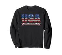 Lettre à Pois américains du 4 Juillet Sweatshirt