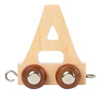 Lettre A Train en bois couleur Naturelle Small foot by Legler® -