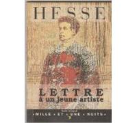 Lettre à un jeune artiste