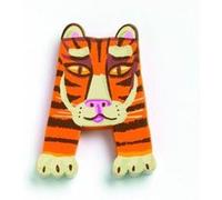 Lettre animaux en bois a - djeco Bois G