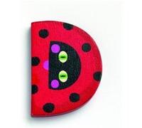 Djeco Lettre décorative Animaux – D – Mobilier et rangement pour enfants unisexe