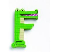 Djeco Mobilier, décoration et rangement pour enfants – Lettre Animaux F – Unisexe