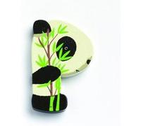 Djeco - Mobilier, décoration et rangement pour enfants - Lettre Animaux (P) - Unisexe