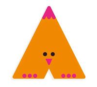 Lettre animaux graphiques A