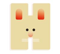 Lettre animaux graphiques H