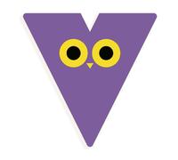 Lettre animaux graphiques V