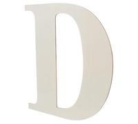Lettre Artisanale en Bois Inachevée pour Décoration Murale Créative | Boxwood, Design Vierge, Usage Maison et Mariage, Loisirs Créatifs, Style Lettres, Longue Durée