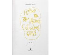 Lettre au recours chimique - Christophe Esnault - Aethalides - broché - Roman
