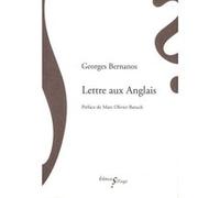 Lettre aux Anglais Georges Bernanos (Auteur)