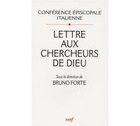 Lettre aux chercheurs de dieu - Bruno Forte - Cerf - broché - Etude