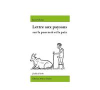 Lettre aux paysans sur la pauvreté et la paix