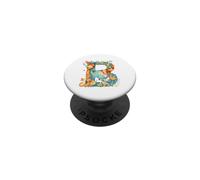Lettre B Animaux de la Jungle Alphabet Initiale PopSockets PopGrip Adhésif