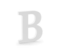 Lettre B en Bois Blanc