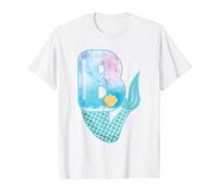 Lettre B sirène Alphabet Design Graphique T-Shirt Graphique avec Valeur