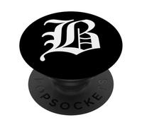 Lettre B Vieille Anglaise PopSockets PopGrip Adhésif