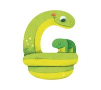 Lettre bois G vert Mon premier alphabet Moulin Roty