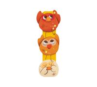 Lettre bois I jaune Mon premier alphabet Moulin Roty