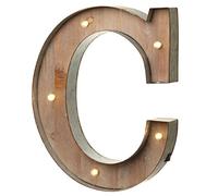Lettre "C" Lumineuse Design Industriel par Heaven Sends