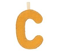 Lettre C Phosphorescente Jaune TU