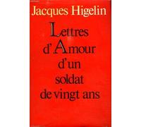 Lettre d amour d un soldat de vingt ans.