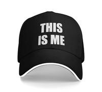 Lettre d’Art imprimé Casquette de Baseball C’est Moi Plein air Sport Camionneur Chapeau Femmes Hommes Trendy Custom DIY Snapback Cap