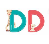 Lettre d sophie la girafe vert TU