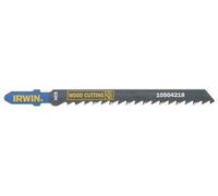 5 lames de scies sauteuses forme ""T"" T224D - 6 tpi / pas de 4 mm L100 mm