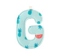 Lettre de l'alphabet décorative g - lilliputiens Vert G