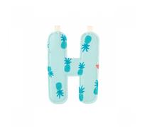 Lilliputiens Lettre décorative en tissu à suspendre H Réversible 9,5 cm