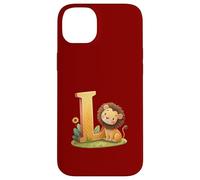 Lettre de l'alphabet L pour lion Coque pour iPhone 14 Plus