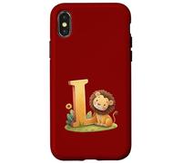 Lettre de l'alphabet L pour lion Coque pour iPhone X/XS