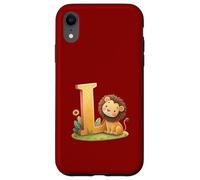 Lettre de l'alphabet L pour lion Coque pour iPhone XR